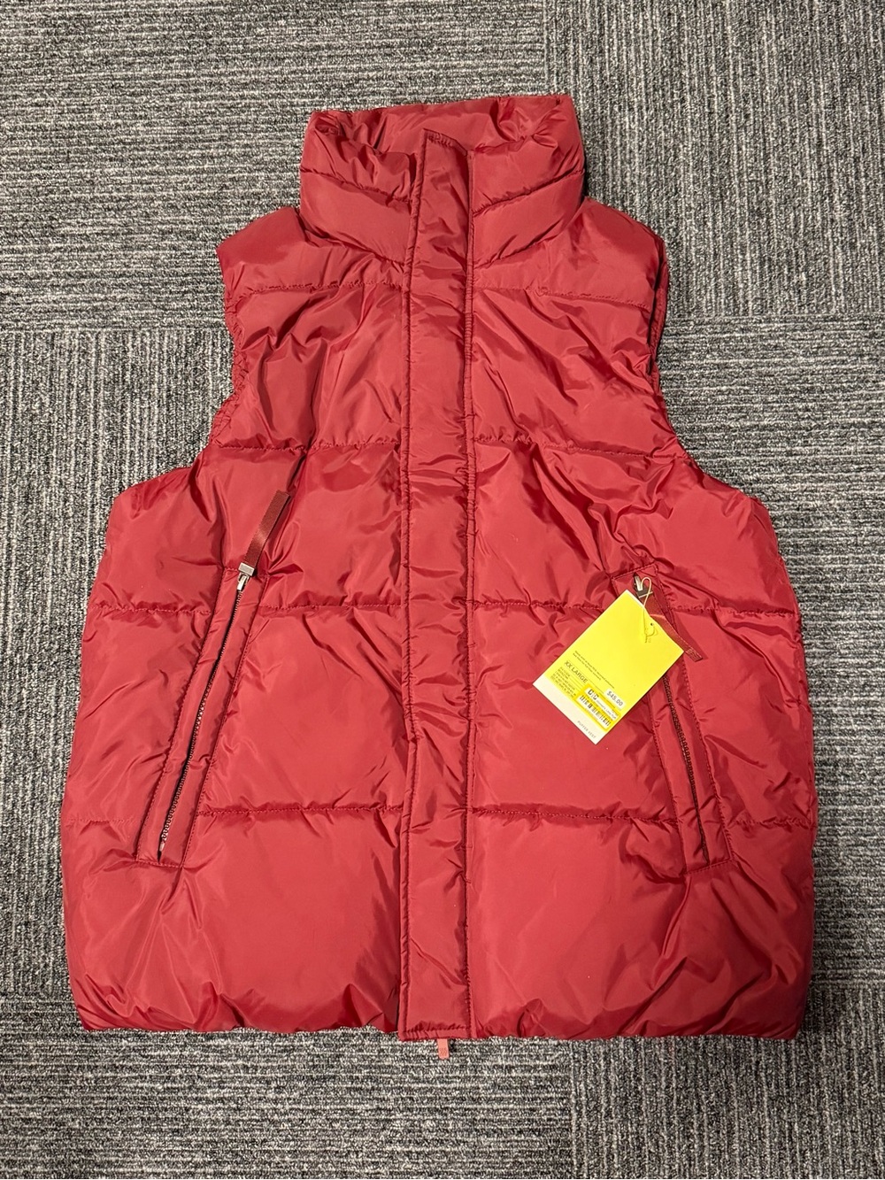 all in motion Red Quilted Puffer Vest for Kids